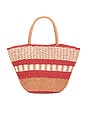 view 2 of 4 Mallorca Tote Bag in Red