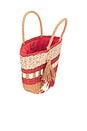 view 4 of 4 Mallorca Tote Bag in Red