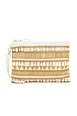view 1 of 4 La Plage Bag in White & Gold