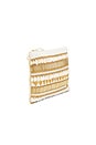 view 3 of 4 La Plage Bag in White & Gold
