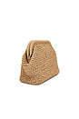 view 4 of 5 Karla Clutch in Natural & Gold