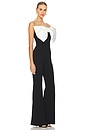 view 2 of 4 Bow Off The Shoulder Jumpsuit in Black