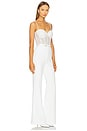 view 2 of 4 Beaded Embellished Jumpsuit in White