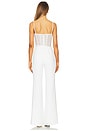 view 3 of 4 Beaded Embellished Jumpsuit in White