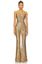 view 2 of 6 LUCINDA ジャンプスーツ in Gold