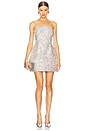 view 1 of 4 Lucia Mini Dress in Silver