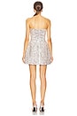 view 3 of 4 Lucia Mini Dress in Silver
