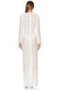 view 5 of 6 Beaded Embellished Maxi Dress in White