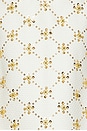 view 4 of 4 Square Neck Tulip Mini Dress in Cream