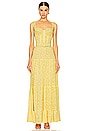 view 1 of 4 Lace Maxi Dress in Yellow