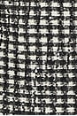view 4 of 4 Esme Dogtooth Mini Dress in Black & White