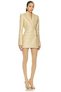 view 2 of 4 Monica Blazer Dress in Gold