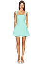 view 1 of 4 Boucle Skater Dress in Mint