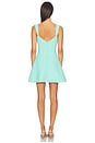 view 3 of 4 Boucle Skater Dress in Mint