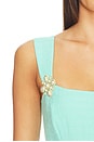 view 4 of 4 Boucle Skater Dress in Mint