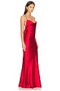 view 3 of 3 Cowl Neck Maxi Dress in Red