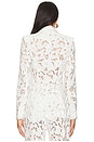 view 3 of 5 Velvet Lace Blazer in White