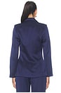 view 4 of 5 Satin Blazer in Navy
