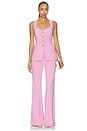 view 5 of 6 Charlotte Pink Trousers in Pink