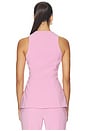 view 3 of 5 Zoe Pink Waistcoat in Pink