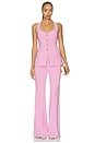 view 4 of 5 Zoe Pink Waistcoat in Pink