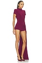 view 2 of 4 Pippa Top in Burgundy