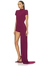 view 4 of 4 Pippa Top in Burgundy