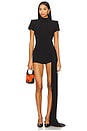 view 1 of 4 Top With Drape in Black