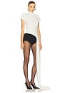view 2 of 4 Top With Drape in White