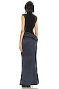 view 3 of 3 The Trophy Gown in Black & Navy