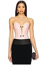 view 1 of 5 Bomb Corset in Pink