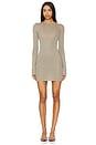 view 1 of 3 Sheer Essentials Body Dress in Taupe