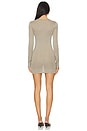 view 3 of 3 Sheer Essentials Body Dress in Taupe