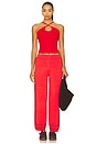 view 4 of 4 Surya Wool Tank Top in Crimson