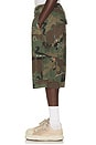 view 3 of 7 Floral Patch Crystal Camo Short in Camo