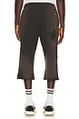 view 4 of 7 Flower Patch Long Sweat Short in Aged Black