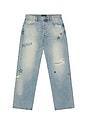view 1 of 6 Bandaid Baggy Jeans in Light Wash