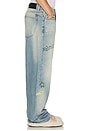 view 4 of 6 Bandaid Baggy Jeans in Light Wash