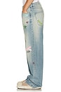 view 5 of 6 Bandaid Baggy Jeans in Light Wash