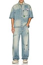 view 6 of 6 Bandaid Baggy Jeans in Light Wash