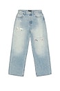 view 5 of 6 Friendship Baggy Jeans in Light Wash