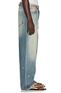 view 2 of 7 Recess Baggy Jean in Light Indigo Wash