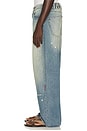 view 3 of 7 Recess Baggy Jean in Light Indigo Wash