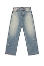 view 6 of 7 Recess Baggy Jean in Light Indigo Wash