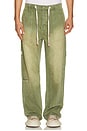 view 1 of 5 Gardener Utility Jean in Army Green