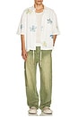 view 4 of 5 Gardener Utility Jean in Army Green