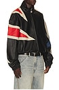 view 2 of 7 MVP Leather Bomber in Black