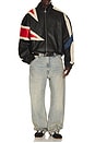view 6 of 7 MVP Leather Bomber in Black
