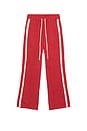 view 5 of 6 Novelty Track Pant in Ruby