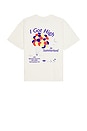 view 1 of 4 High in Summerland Boxy T-Shirt in Egg White